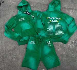 เสื้อฮู้ดแบบมีซิปสำหรับผู้ชายเสื้อฮู้ด500ม่านลายกรดซักแบบกำหนดเองชุดกีฬาแบบมีซิปรูด - Product Image 6