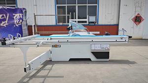 ZICAR altendorf conception double lame horizontale robuste scie à panneau de précision scie à table coulissante pour le travail du bois - Product Image 2