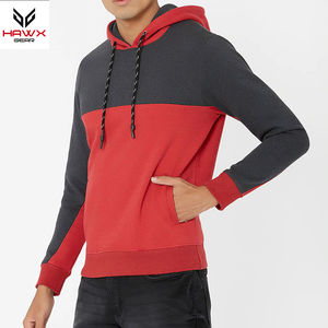 เสื้อสวมหัวแขนยาวผ้าฟลีซผ้าฝ้ายโพลีเอสเตอร์, เสื้อสวมหัวแขนยาวมีฮู้ดสำหรับฤดูหนาว - Product Image 2