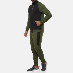Nuevo conjunto de chándal para correr de dos piezas, conjunto de chándal ajustado de talla grande, ropa informal, conjunto de chándal de entrenamiento para hombre - Product Image 2