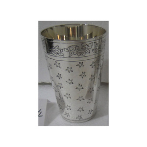 Vaso de Cóctel Julep con Diseño Increíble 2026, Vaso Plateado para Bebidas, Elegante y de Calidad, para Restaurantes y Hoteles - Product Image 1