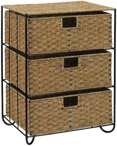 SEAPEARLS SM06 Unidad de almacenamiento de múltiples cajones vietnamita de alta calidad Ecológico Durable Ligero Rústico Hecho a mano Look Rack - Product Image 1