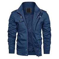 Chaqueta Vaquera Personalizable para Hombre, Estilo Casual Otoño/Invierno, Oversize, con Botones, Lavado a la Piedra, Bolsillos Laterales, 100% Algodón Ecológico