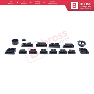Ensemble de boutons pour autoradio CD MP3 BDP1660 pour Blaupunkt Linea Fiorino 225 Grande Punto 199 Nemo Bipper 2007-16 - Product Image 6