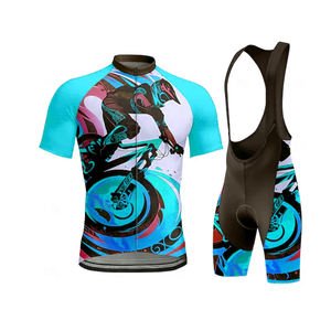 Pakistán mejor diseño de alta calidad transpirable secado rápido conjuntos de bicicleta ropa deportiva para hombres traje de ciclismo - Product Image 6