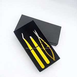 Precision <b>Eyebrow</b> <b>Tweezers</b> for Professional Beauty Salons Ergonomic Powder Coated <b>Tweezers</b> for Easy Hair Plucking Slant Tip - Product Image 5