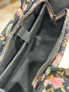 Bolsa externa multifuncional de algodón personalizable, bolsas de mamá de bebé recién nacido de gran tamaño para almacenamiento de pañales de bebé, hecha en la India - Product Image 6