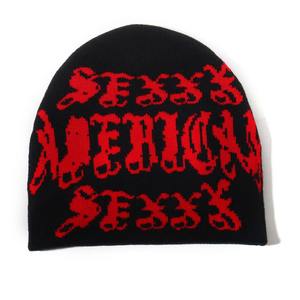 Bonnets d'hiver personnalisés en gros Chapeaux tricotés en acrylique jacquard avec logo à la mode - Product Image 3