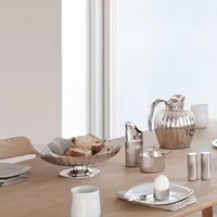 Carafe en métal artisanale écologique, pichet à eau décoratif rustique pour la maison, style américain, aménagement de la maison haut de gamme, moderne