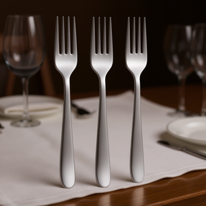 ชุดส้อมโต๊ะสแตนเลส 3 ชิ้น (19.8 ซม.) รุ่น GOURMET โครเมียมขัดเงา FF5PN0302 รุ่น Abert - Product Image 3