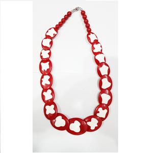 Collier bijoux de mode collier en résine artisanal au look tendance avec un look attrayant pour les femmes et les filles - Product Image 5