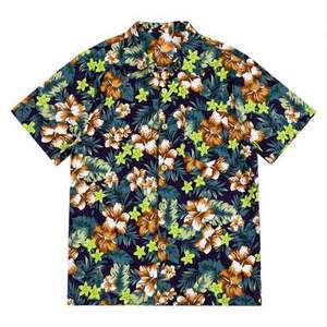 Nueva llegada de cuatro vías, camisa hawaiana informal para hombres, ropa de playa personalizada para Polos de golf de verano - Product Image 2
