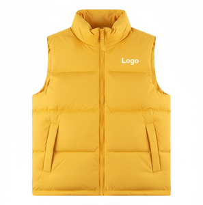 Chaleco acolchado de invierno bordado personalizado estilo casual para hombres y mujeres construido para capas de calidez y comodidad de calle de temporada - Product Image 3