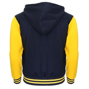 Chaquetas de béisbol universitarias sólidas para hombre de calidad superior Ropa formal con logotipo personalizado a la moda Dos colores sólidos Liso Ligero Invierno - Product Image 2