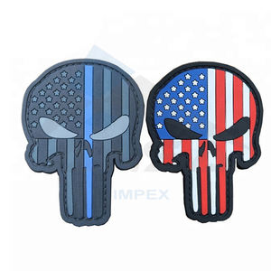 2024 nouveau Design personnalisé en caoutchouc PVC patchs brodés en PVC souple accessoires de vêtements avec paillettes décoration sur mesure - Product Image 5