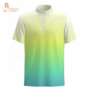 100% coton biologique hommes personnalisé pour polos été doux Long tissu tricoté de haute qualité avec Logo brodé meilleur prix - Product Image 1