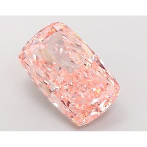 <b>Cushion</b> 10.06ct VS1 Fancy Vivid Pink Lab Grown Diamond - Product Image 1