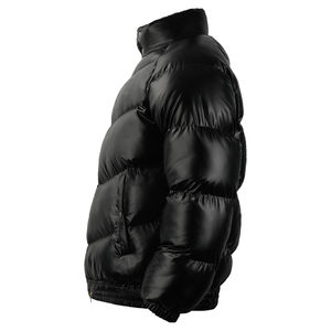Veste matelassée en toile avec logo personnalisé sur le devant pour homme, de haute qualité, pour la saison hivernale - Product Image 2