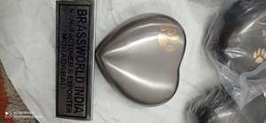 Meilleure vente de petits souvenirs métalliques de haute qualité en forme de cœur, urne de crémation pour cendres humaines/fournitures funérailles - Product Image 4