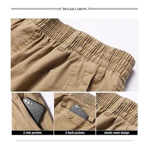 Best Price Men's Casual Pants Bangladesh Factory Export Oriented 100% Cotton Twill <b>Fabric</b> Regular Fit High Breathable - Product Image 5