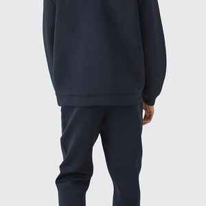 2025 unisexe décontracté imprimé à capuche sport survêtement en gros lâche Fitness course formation vêtements hiver lavage à l'acide 100% coton - Product Image 4