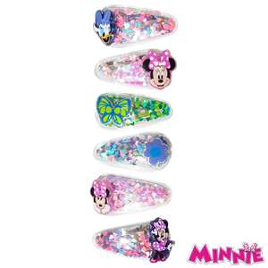 Accessoires pour cheveux Mickey Minnie Mouse, 6 pièces, pinces à cheveux confettis, 150 unités, carton en gros, livraison gratuite - Product Image 1