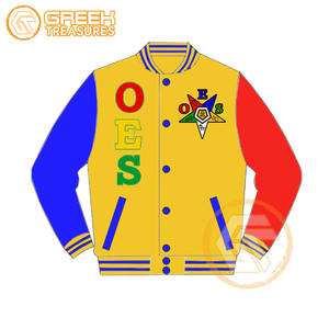 Veste pour femme respirante et à séchage rapide en molleton de coton brodé avec appliques solides Étoile de l'Orient, modèle GT-9076, commande personnalisée, Trésors Grecs - Product Image 6