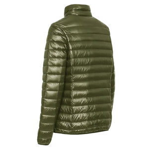 Dernier modèle de veste matelassée pour femme, couleur gris uni, logo personnalisé, tissu respirant, fermeture éclair intégrale, rembourrage en coton, manteau d'hiver - Product Image 4