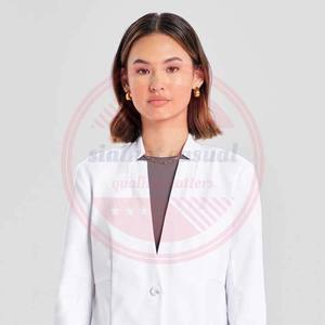 Uniforme médico de Hospital, bata de laboratorio médico de manga completa para médicos, abrigos con logotipo personalizado de alta calidad - Product Image 4