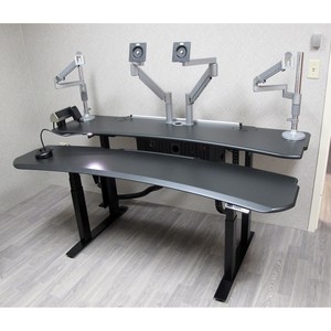 Adjustable Plastic <b>Computer</b> <b>Desk</b> for SmartDesk Studio Center - Product Image 4