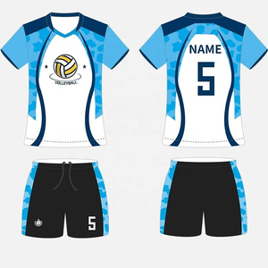 Vente en gros de shorts en jersey de volley-ball au design nouveau, uniformes de volley-ball, impression numérique par sublimation pour hommes - Product Image 2