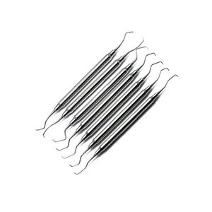 Spatule de remplissage à double extrémité en acier inoxydable Instrument de remplissage composite en résine dentaire en plastique Instruments dentaires chirurgicaux - Product Image 3