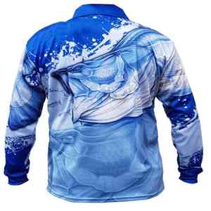 Camisa de Pesca para Hombre, Nueva, Única, a la Moda, Impermeable, con Protección Solar UPF 50+, Talla Grande, Ligera, Cómoda, con Cierre de Botones y Secado Rápido - Product Image 5