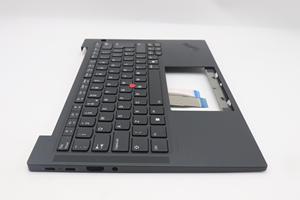 Laptop For Lenovo <b>ThinkPad</b> T14s Gen 6 palmrest upper case w/backlit <b>keyboard</b> 5M11S16289 - Product Image 1