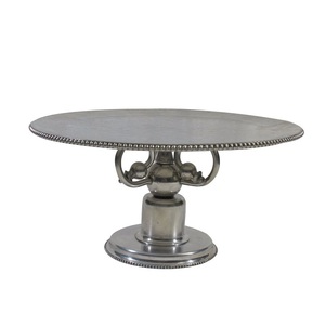 ที่วางเค้กแบบพกพา ทรงกลม พับได้ ทำจากโลหะ - Product Image 5