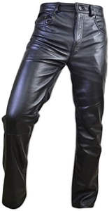 Pantalones de Cuero de Alta Calidad para Hombre, Estilo Urbano, Venta al por Mayor, Ropa de Invierno para Exteriores, Fabricación en Fábrica - Product Image 2