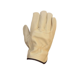 Gants de travail d'extérieur en cuir de vachette, légers, écologiques, avec protection des paumes, compatibles écrans tactiles, à prix de gros et bas - Product Image 5