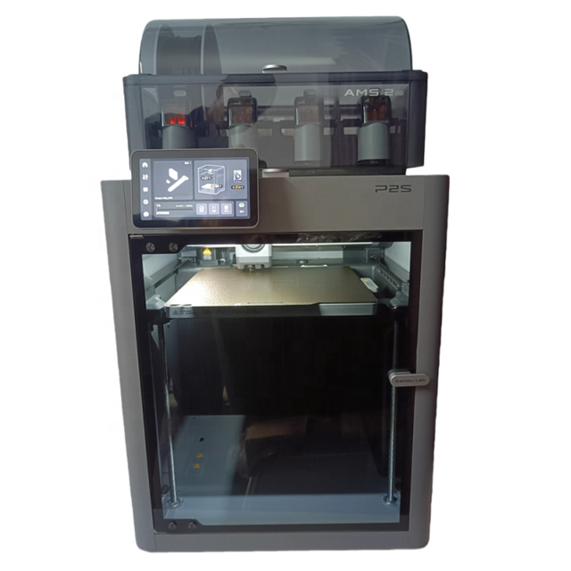 P2s Lab Bamboo Compact 600mm/s High-Speed 3D Printer Multicolor LCD Display USB 1-Year New PLA Fast Print Large Screen Automatic