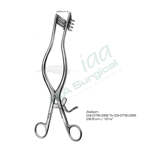 Retractor Adson Personalizado de Alta Calidad, Manual, de Acero Inoxidable, Instrumentos Quirúrgicos Autoestables - Product Image 6