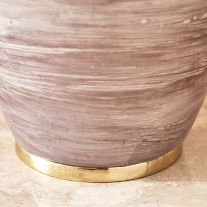 High Quality Ceramic Flower <b>Vase</b> with <b>Clear</b> Glass Home or Office Decorative Accessory - Product Image 2