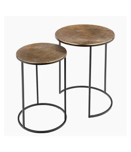 Table d'appoint moderne en métal conçue sur mesure Table décorative indienne classique et élégante faite à la main pour les hôtels, la chambre à coucher, le salon - Product Image 6