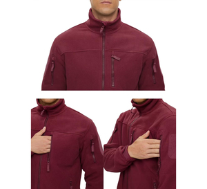 Nueva llegada chaqueta de lana personalizada al por mayor chaqueta de invierno de alta calidad con chaqueta de lana para los hombres - Product Image 4