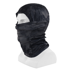 Vente chaude Masque de ski coupe-vent personnalisé Balaclava Moto Polyester Masque facial à un trou Balaclava Expédition DDP - Product Image 1