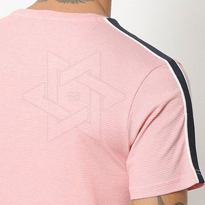 เสื้อยืดผ้าฝ้ายโพลีเอสเตอร์ทำจากผ้าฝ้าย100% โพลีเอสเตอร์เสื้อยืดออกแบบได้ตามต้องการ - Product Image 6