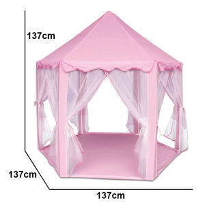 Tente de château de princesse pour enfants, maison de jeu pour bébé, tente <span class=keywords><strong>tipi</strong></span> pour enfants, jouet, tente <span class=keywords><strong>rose</strong></span> pour enfants - Product Image 5