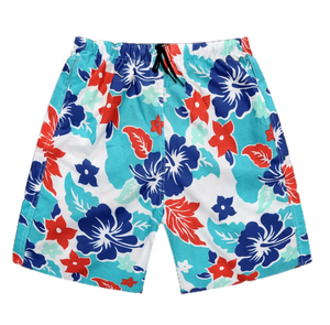 Pantalones cortos deportivos de verano al por mayor de alta calidad, a la moda cintura elástica, cintura media, estampado por sublimación transpirable de talla grande para hombres - Product Image 4