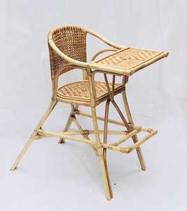 De haute Qualité En Rotin Chaise Haute Bébé D'alimentation - Product Image 1
