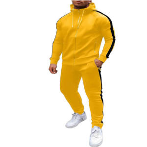 Survêtement de course pour homme, vêtements de sport décontractés, entraînement, sweat-shirt à fermeture éclair intégrale - Product Image 1