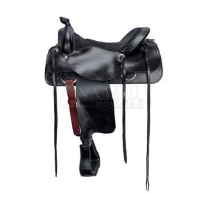 Selle de course de chevaux de haute qualité Dressage Selle anglaise Selle de saut de cheval en cuir d'origine - Product Image 1