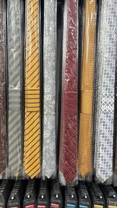 Slim Fit Poliéster Poliemit Blend Corbata Regular para hombre para oficina de negocios y ocasiones formales - Product Image 4